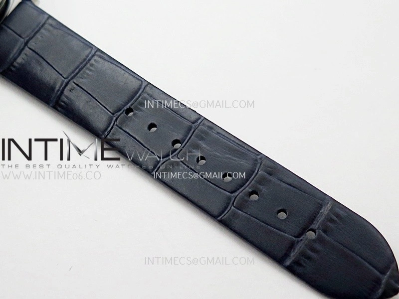 Saxonia Thin 211.026 SS SVF Best Edition Blue Star Dust Dial On Blue Leather Strap A2892
